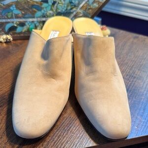 Charles David Cream Slip-On Shoes